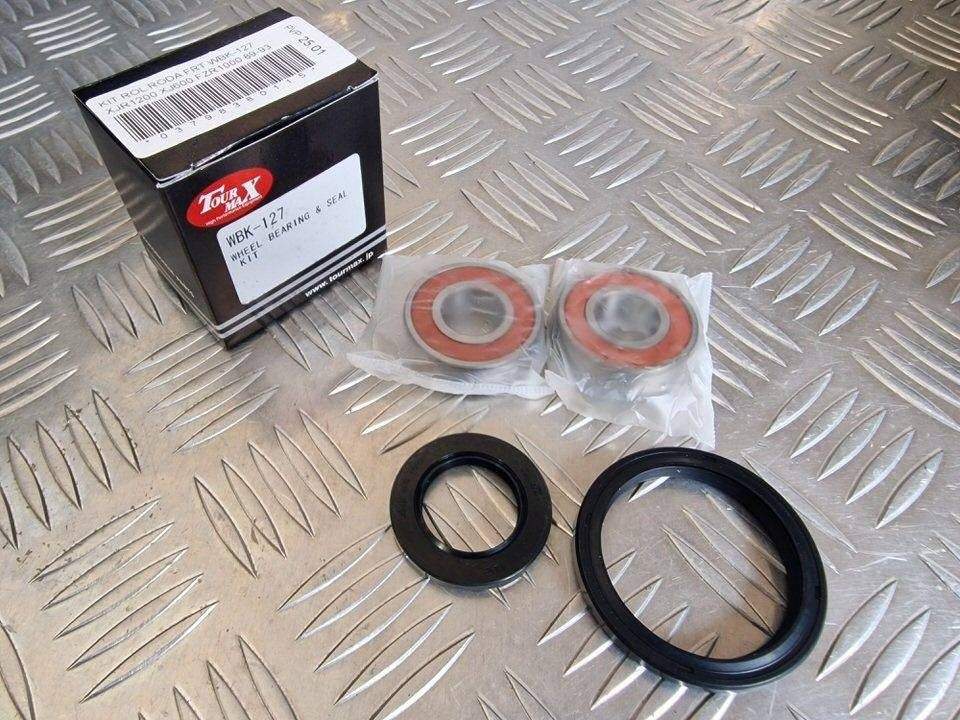 20250314_145408 Kit Rolamentos c/ Vedantes Roda Frente Yamaha FZR1000 89-93 Genesis Exup/ XJ600 94-03/ XJR1200 95-98 - Image 1