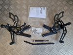 Kit Suportes Pousa pés condutor Competição Yamaha YZF R1 04-06