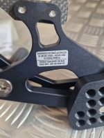 Kit Suportes Pousa pés condutor Competição Yamaha YZF R1 04-06 - Image 7