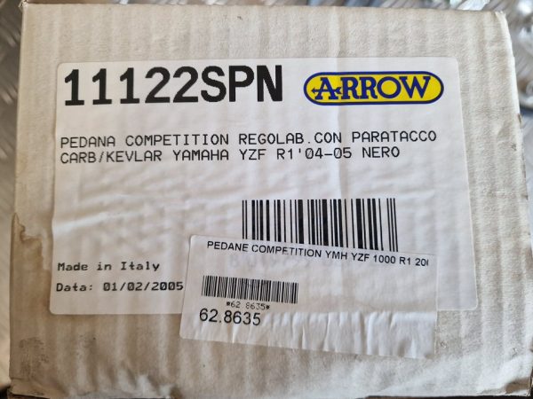 Kit Suportes Pousa pés condutor Competição Yamaha YZF R1 04-06 - Image 8