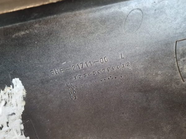 Lateral Trás Esquerda Yamaha FZR600 89-93 - Image 2