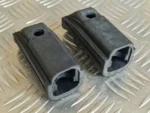 Borrachas dos Pousa Pés Condutor Honda CB250/ CB450/ VF500F - Image 6