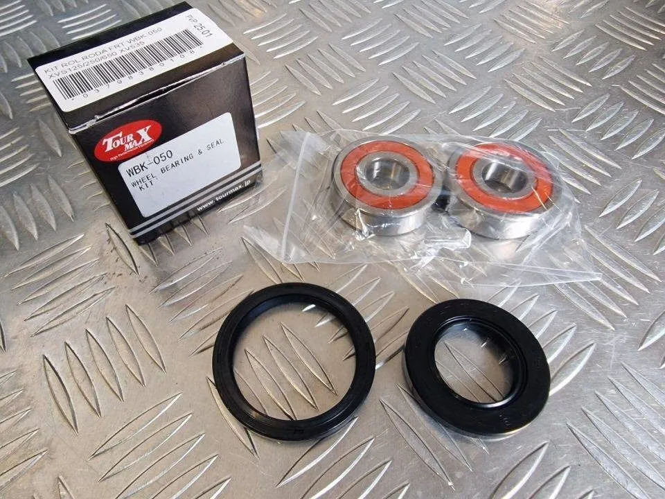 20250314_145228 Kit Rolamentos c/ Vedantes Roda Frente Yamaha XV535 Virago 87-01/ XVS650 Dragstar 97-06/ TDM850 91-01/ Vmax 1200 85-02 - Image 1