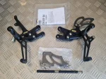 Kit Suportes Pousa pés condutor Competição Kawasaki ZX10R 2004-2005